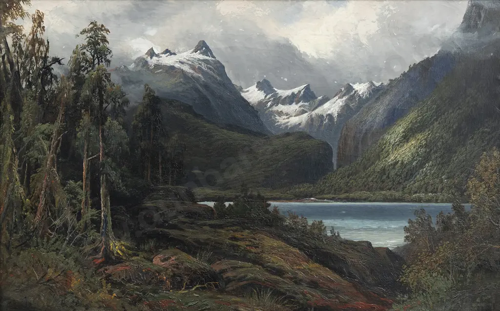 Charles Blomfield (1848 - 1926) - Lake Ada Image 1++