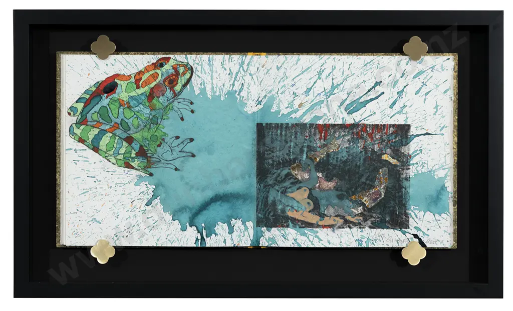 Max Gimblett (b 1935) - Fishwork Image 1++