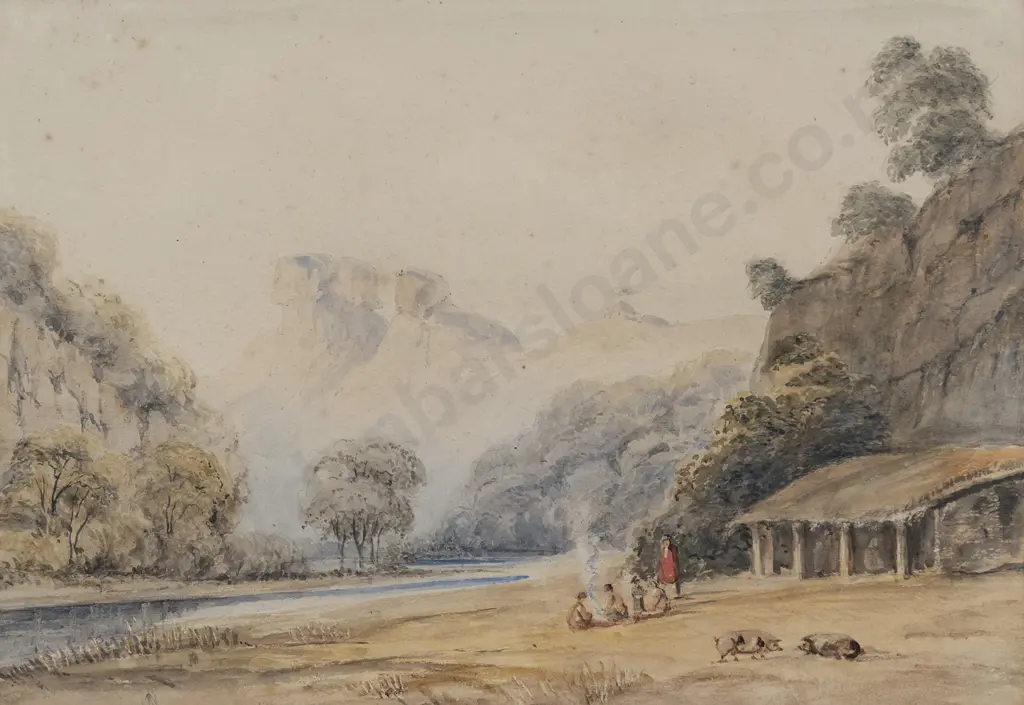 Capt Richard Aldworth Oliver (1811 - 1889) - Whangaroa Image 1++