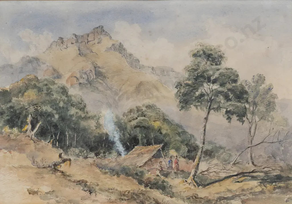 Capt Richard Aldworth Oliver (1811 - 1889) - Near Lyttletton Image 1++