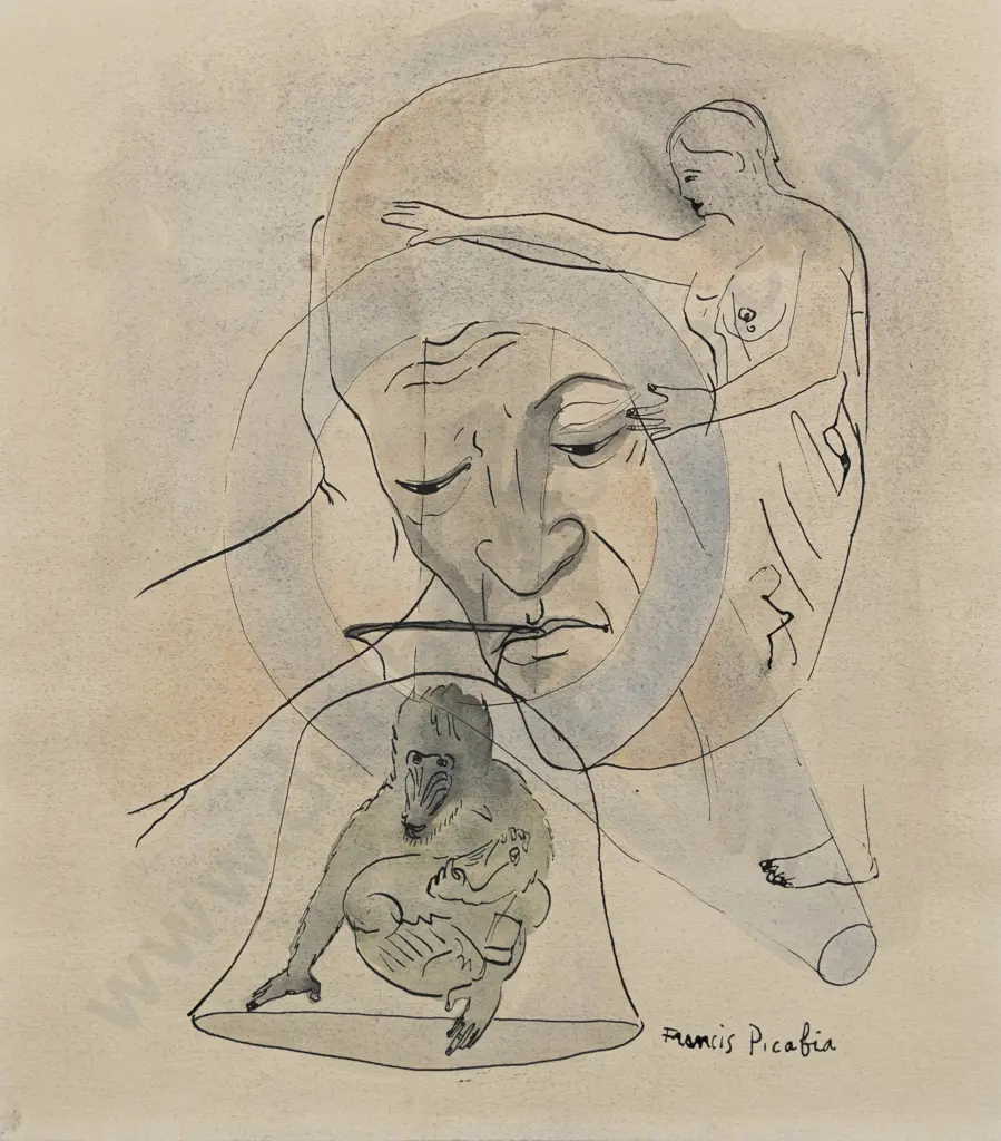 Francis Picabia (French 1879 - 1953) - Untitled Image 1++