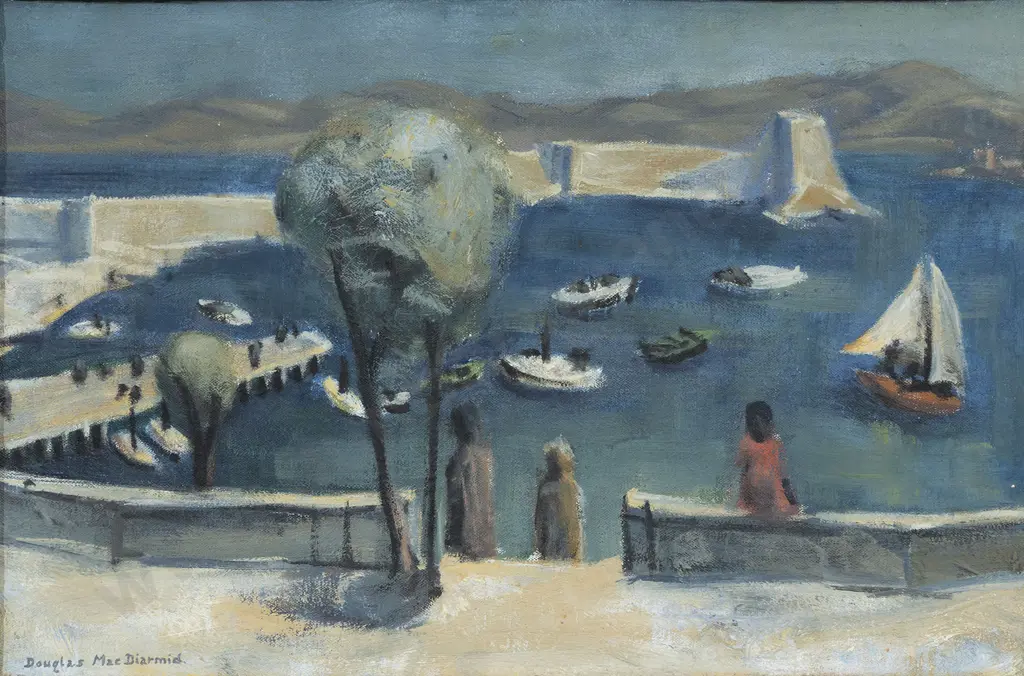 Douglas MacDiarmid (1922-2020) - Coastal Landscape Image 1++