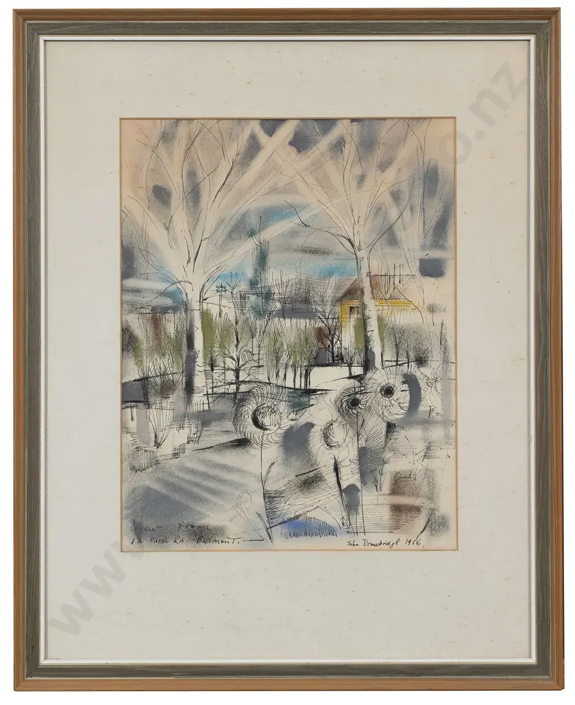 John Drawbridge (1930 - 2005) - View From 1A Park Road Belmont Image 1++