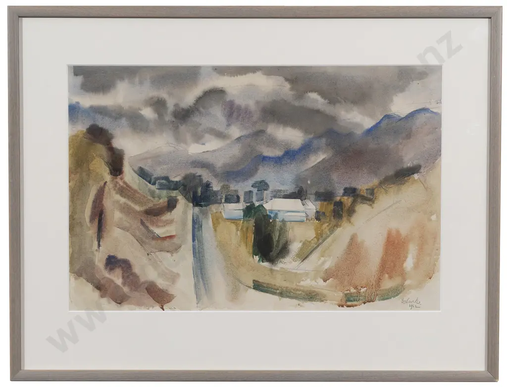 Doris Lusk (1916 - 90) - Near Kaikoura Image 1++
