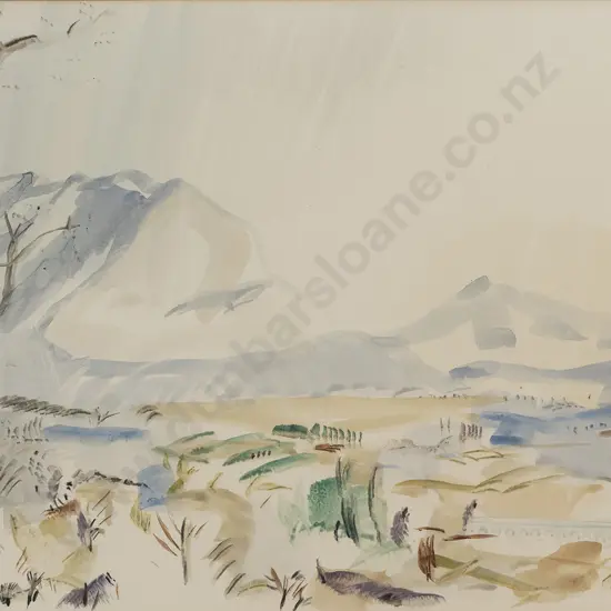 Douglas MacDiarmid (1922 - 2020) - Landscape Near Aix-En-Provence