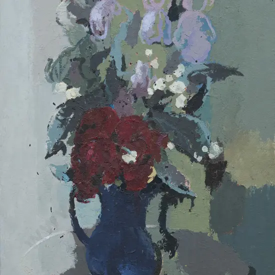 Douglas MacDiarmid (1922-2020) - Still Life with Flowers