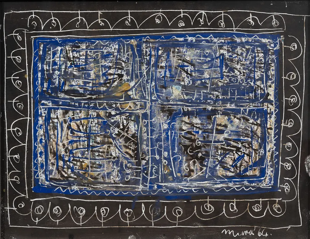 Selwyn Muru (b 1939) - Abstract Image 1++