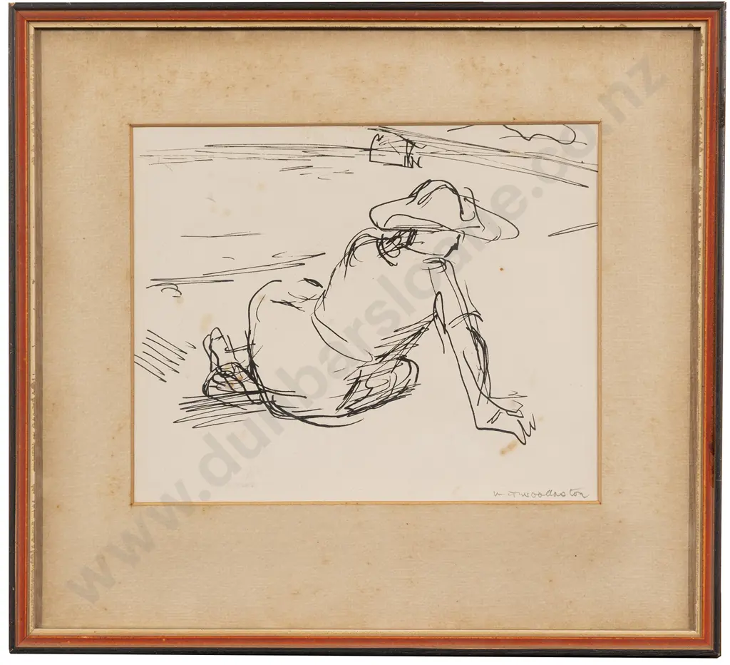 Mountford Tosswill (Toss) Woollaston (1910-1998) - Figure Study Image 1++