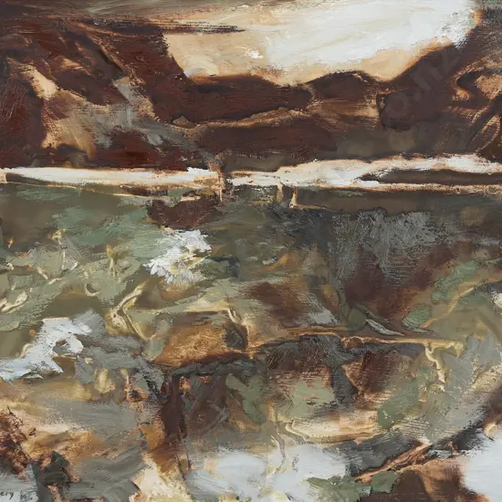 Suzanne Goldberg (1940 - 1999) - White Horizon