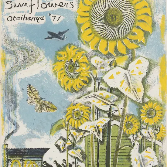 Juliet Peter (1915 - 2010) - Jean's Sunflowers
