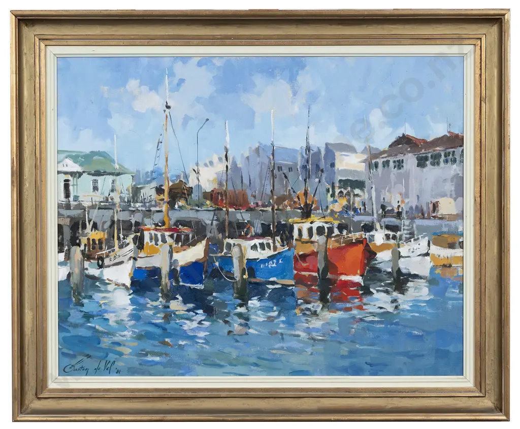 Gaston De Vel (1924 - 2010) - The Iron Pot Napier Image 1++