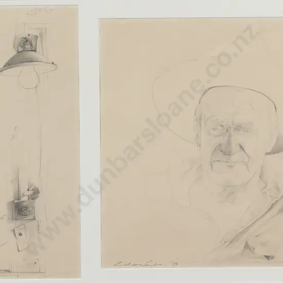 Graham Sydney (b1948) - Two Graphite Studies