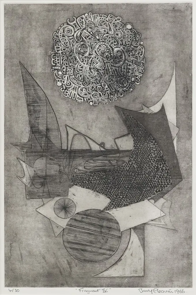 Barry Cleavin (b 1939)  - Fragment IV Image 1++