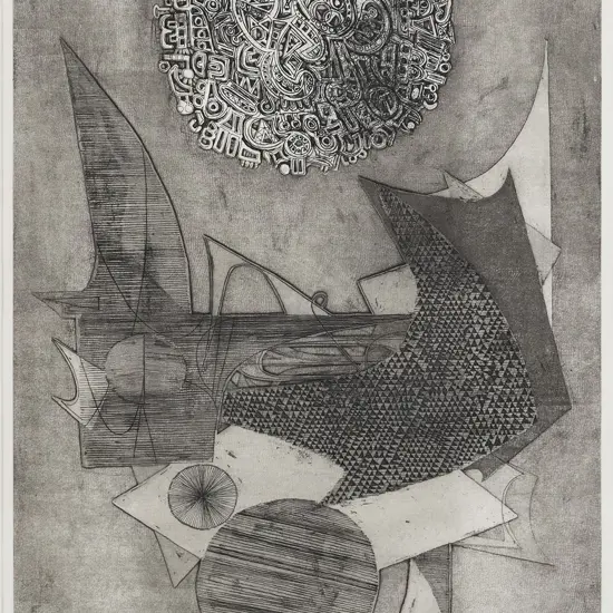 Barry Cleavin (b 1939)  - Fragment IV