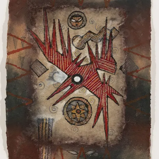 John Bevan Ford (1930 - 2005) - Dragon Hawk