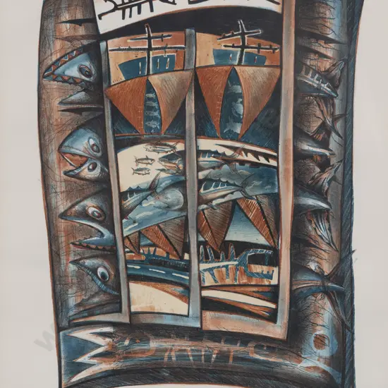 Michael Tuffery (b. 1966) - Running ETA