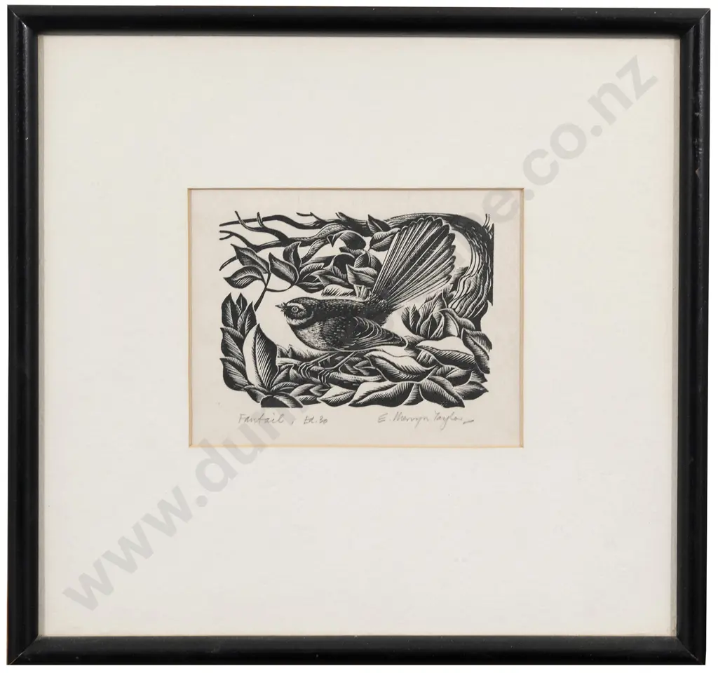 E Mervyn Taylor (1906 - 1964) - Fantail Image 1++