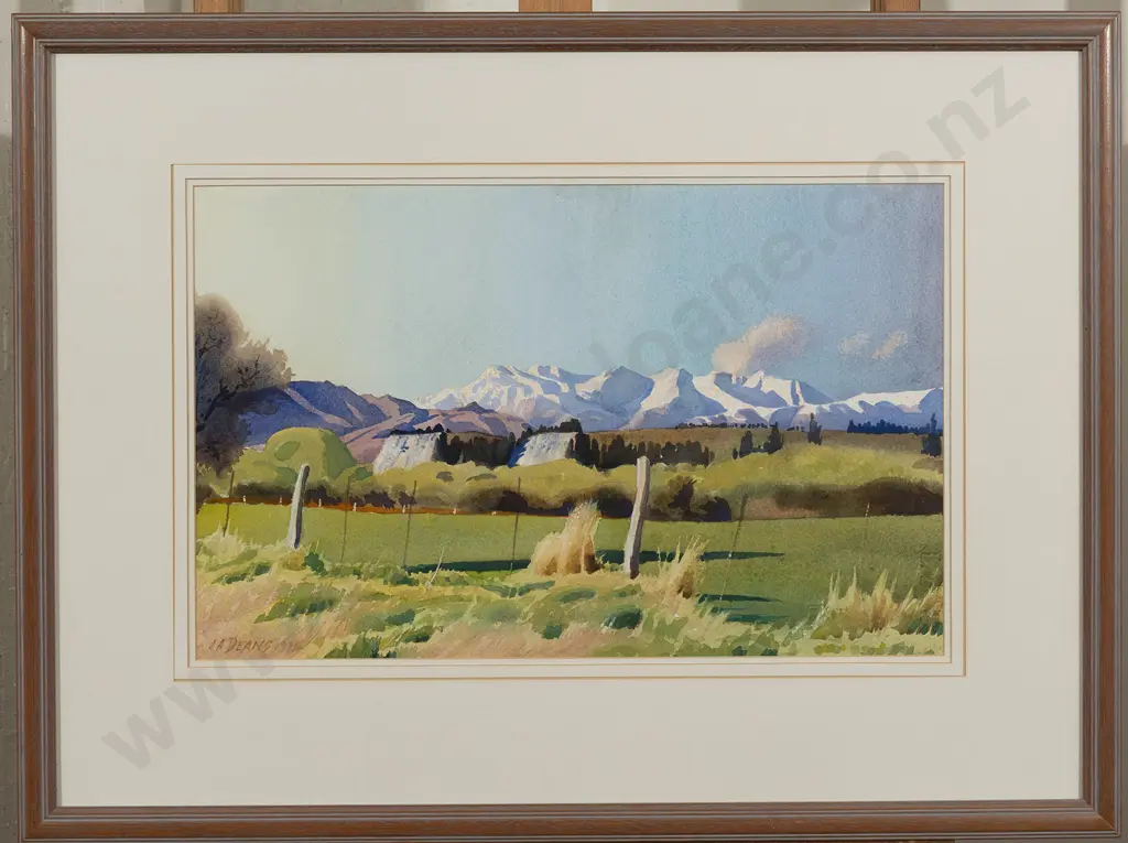 A Austin Deans (1915 - 2011) - Old Man Range Image 1++