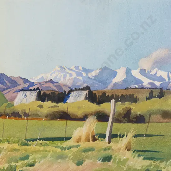 A Austin Deans (1915 - 2011) - Old Man Range