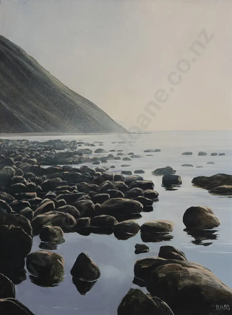 Bruce Hunt (b 1964) - Makara Coast Image 1++