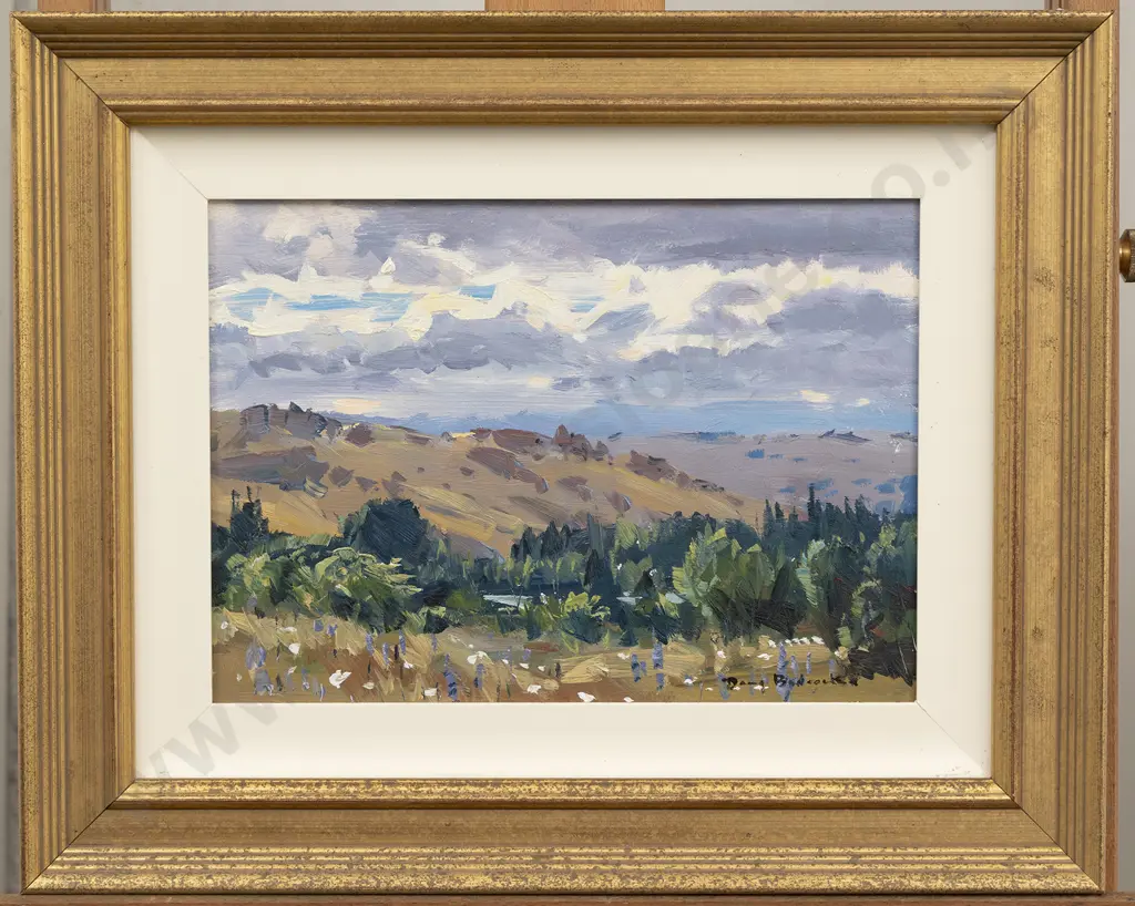 Douglas Badcock (1922-2009) - Rural Landscape Image 1++