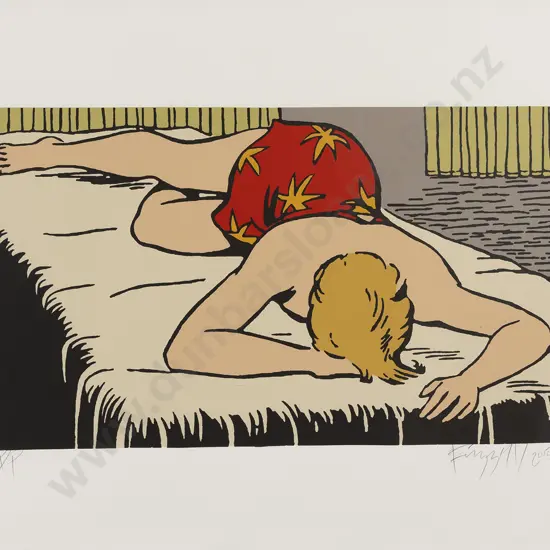 Dick Frizzell (b 1943) - Blue Hawaii