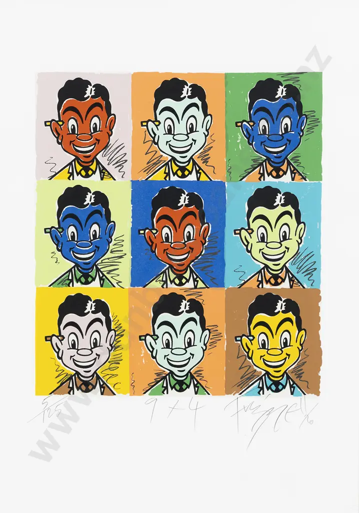 Dick Frizzell (b 1943) - 9 x 4 Image 1++