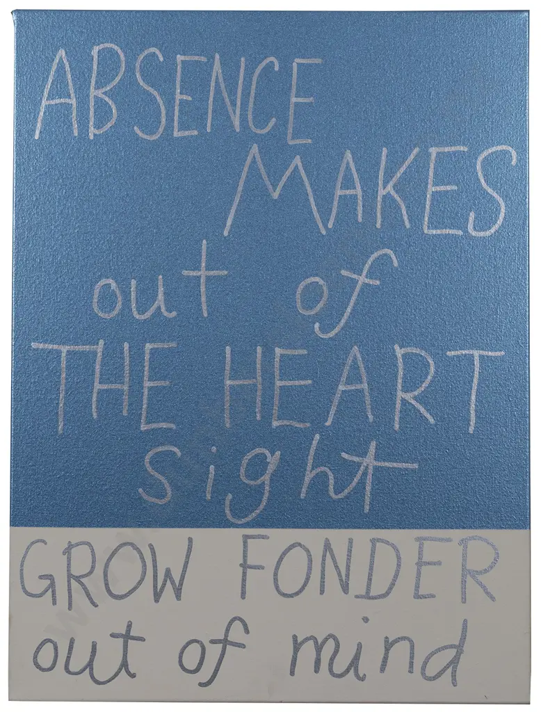 John Reynolds (b.1956) - PROVERBs (Absence) Image 1++