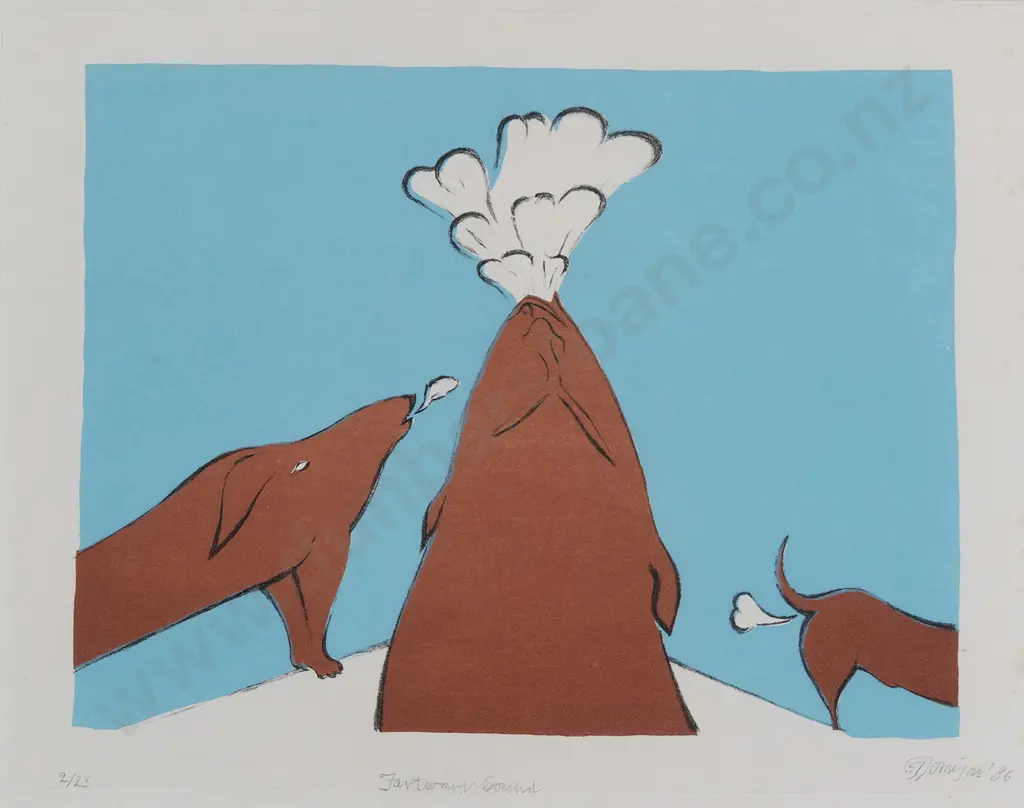 Tony Fomison (1939 - 1990) - Fartward Bound Image 1++