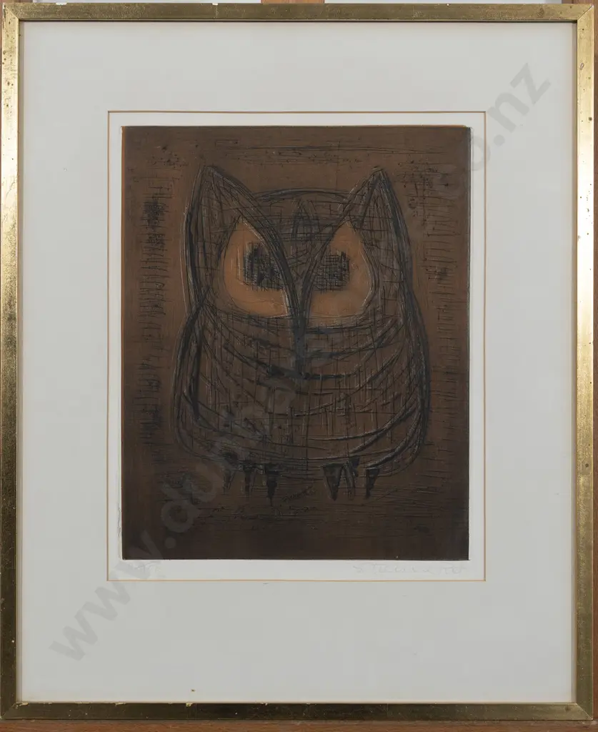 Etienne Ret (1900 - 1996) - Owl Image 1++