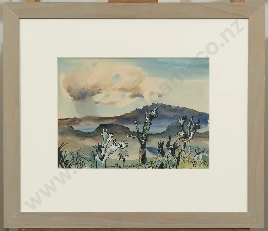 Denis Knight Turner (1924 - 2011) - King Country Landscape Image 1++