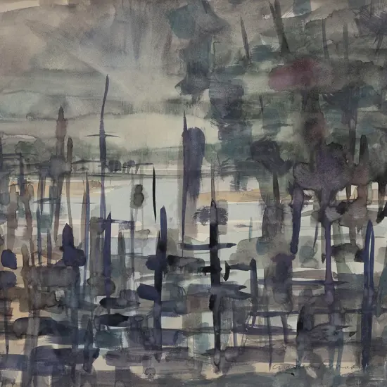 Andre Brooke (1909 - 1988) - Tahiti