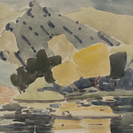 Norman W J Scott (1931 - 1978) - The Waioeka River