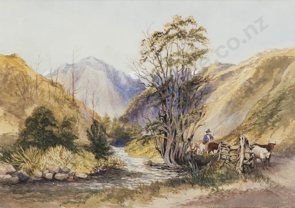 Thomas Cane 91830 - 1905) - Cragieburn West Coast Road Image 1++