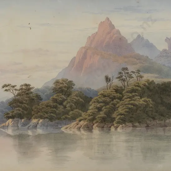 John Barr Clark Hoyte (1835 - 1913) - Whangarei Harbour