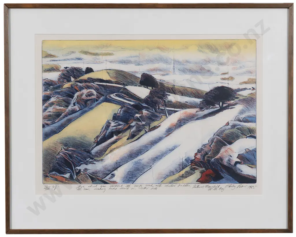 Stanley Palmer (b 1936) - There Ahead Was Stretched Image 1++