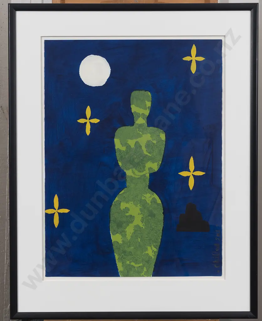 Gavin Chilcott (b 1950) - Deity Full Moon & Stars Image 1++