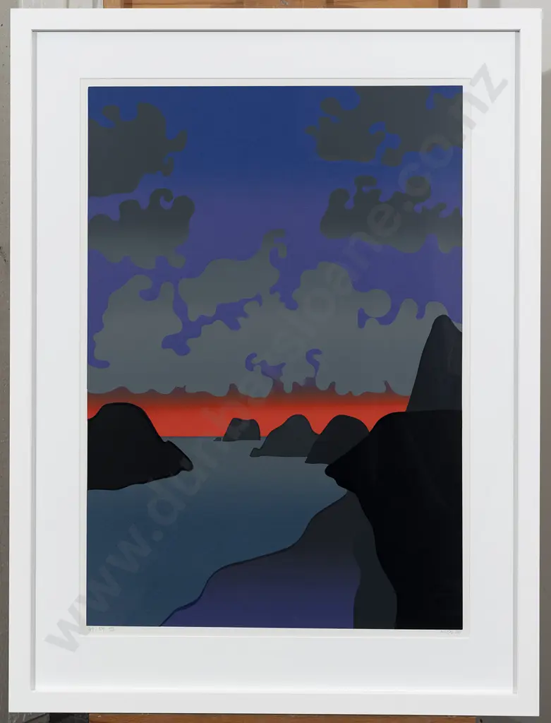 Michael Smither (b 1939) - Back Beach West Coast Image 1++