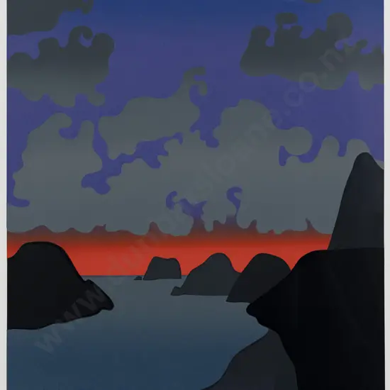Michael Smither (b 1939) - Back Beach West Coast