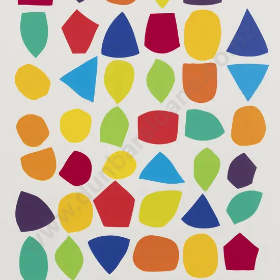 Michael Smither (b 1939) - A Childhood Game With Leaves