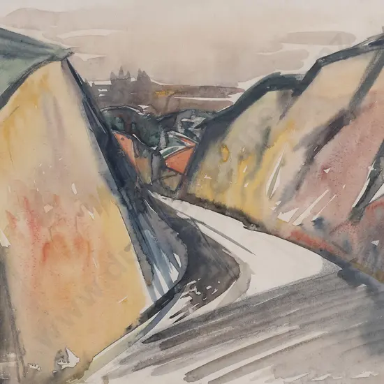John Weeks (1888 - 1965) - Landscape