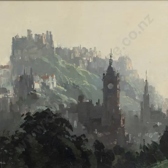 Peter Beadle (b 1933) - Edinburgh Castle