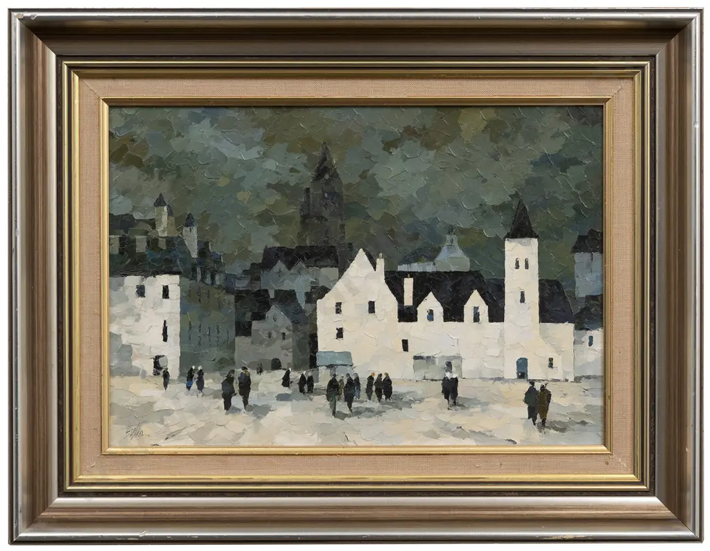 Tom Esplin (1915 - 2005) - Evening Mass Image 1++