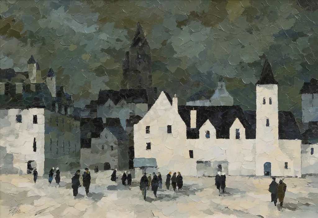 Tom Esplin (1915 - 2005) - Evening Mass Image 1++