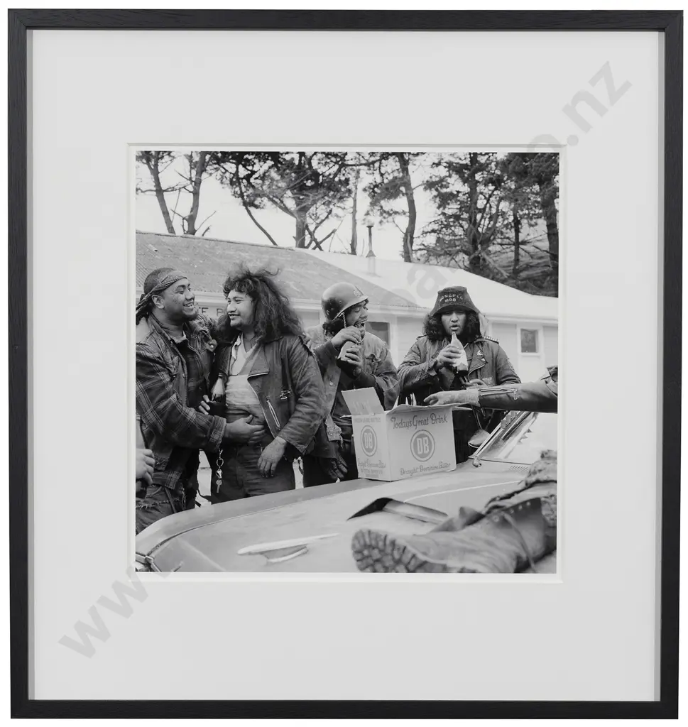Ans Westra (b 1936) - Mongrel Mob Convention Image 1++