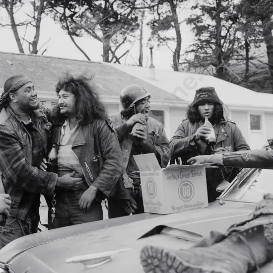 Ans Westra (b 1936) - Mongrel Mob Convention