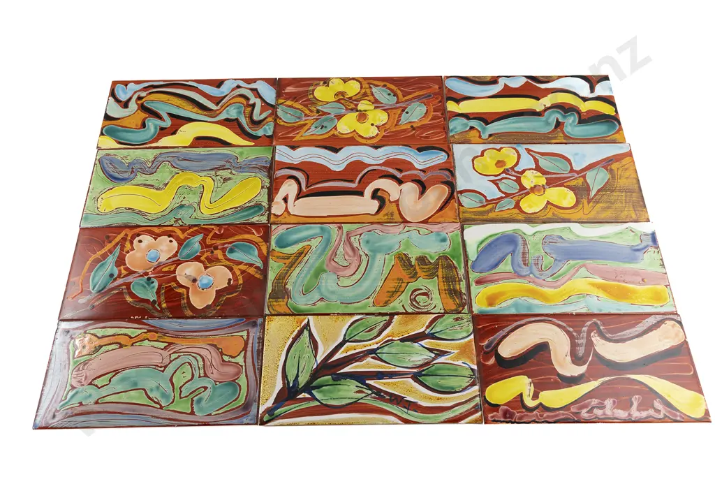 Twelve Warren Tippett Tiles Image 1++