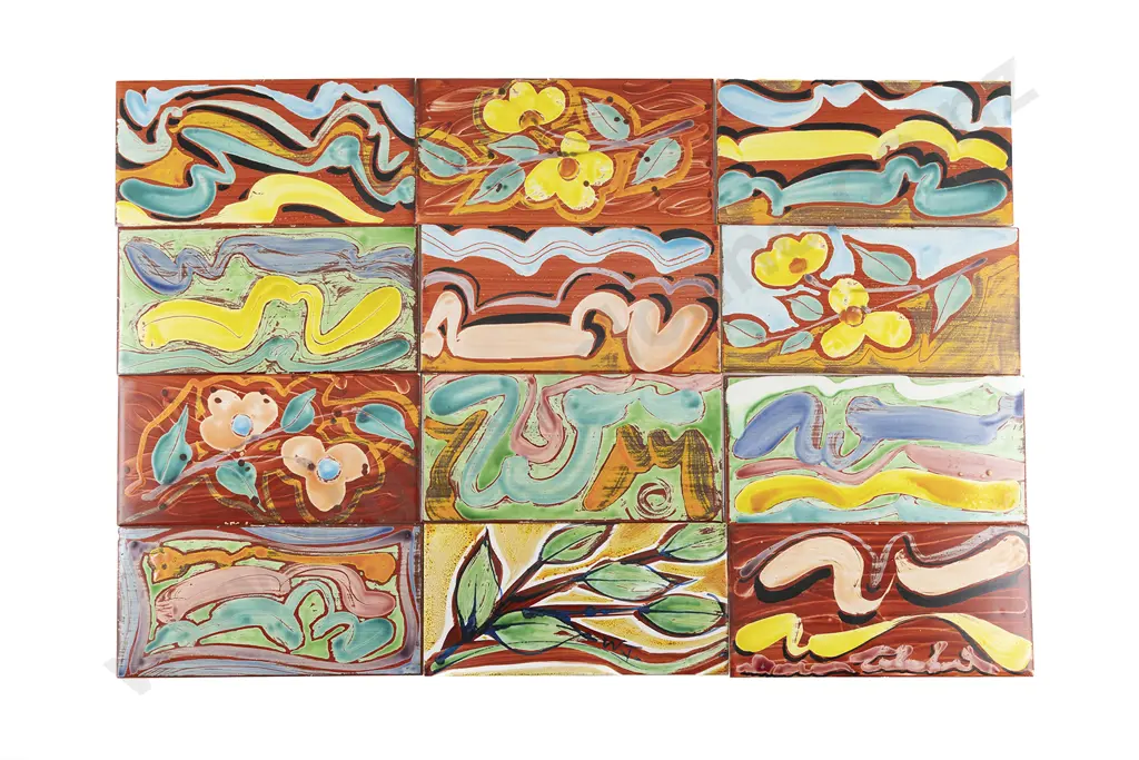 Twelve Warren Tippett Tiles Image 1++