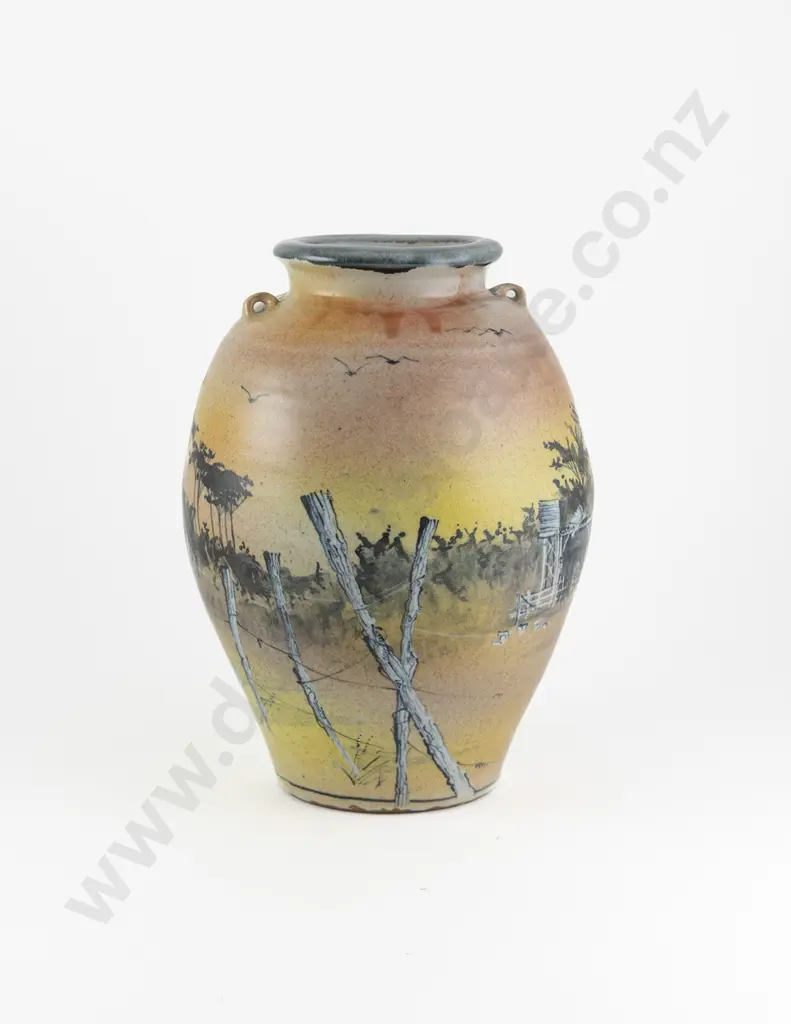 Roger Bagshaw Ovoid Vase Image 1++
