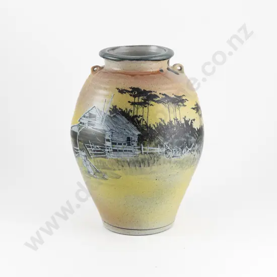 Roger Bagshaw Ovoid Vase